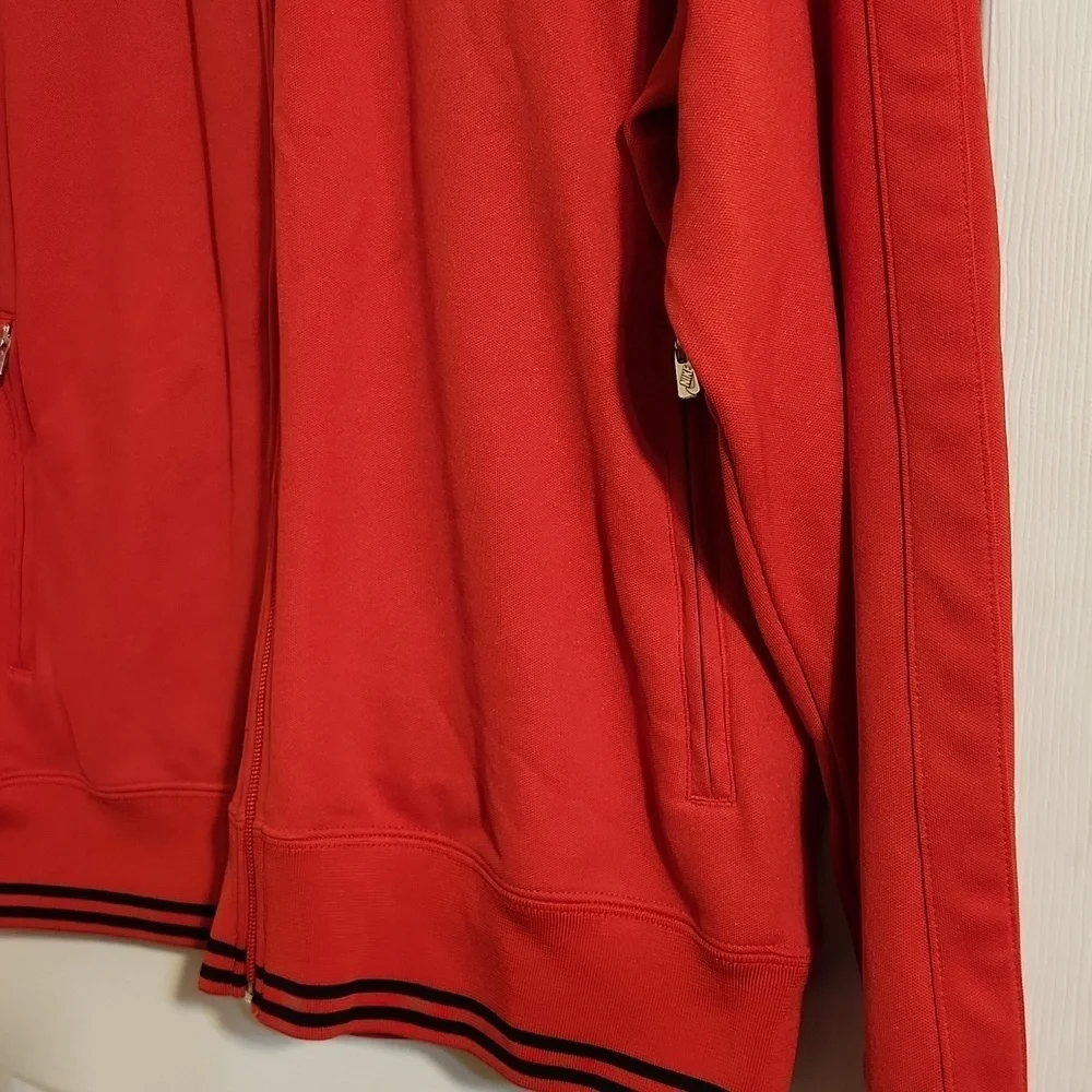 Vintage Y2K Nike Manchester United Track Jacket Full Zip Sz XL Soccer Futbol EUC - Picture 7 of 14